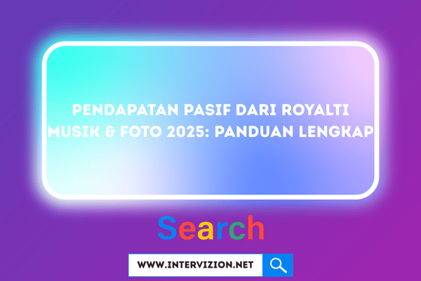 Pendapatan Pasif dari Royalti Musik & Foto 2025: Panduan Lengkap